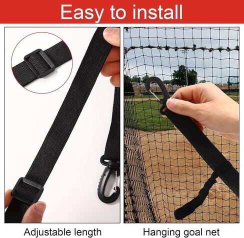 Waterproof Adjustable Baseball Strike Zone Target Net, 26.8x19.3in Numbered Softball 9 Hole Pitching Trainers with Numbers Sports Equipment Accessories Supplies for Training in Saudi Arabia