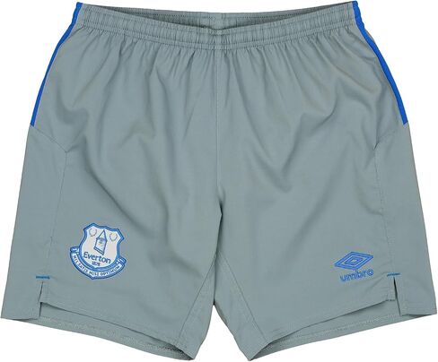 Umbro Premier League Everton 2017-2018 Home Kit Soccer Shorts ، Youth Boys ، تتراوح أعمارهم بين 8 و 18 عامًا in Saudi Arabia
