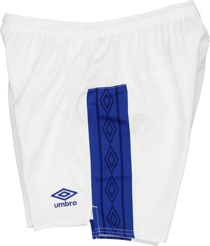 Umbro Premier League Everton 2017-2018 Home Kit Soccer Shorts ، Youth Boys ، تتراوح أعمارهم بين 8 و 18 عامًا in Saudi Arabia