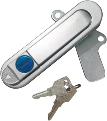 3pcs-with مفتاح سبيكة الزنك قفل مجموعة AB302 مقبض الربيع قفل توزيع الطاقة مربع هيكل خزانة القفل قفل خزانة كهربائية in Saudi Arabia