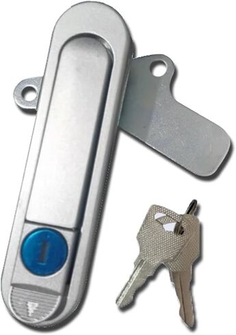 3pcs-with مفتاح سبيكة الزنك قفل مجموعة AB302 مقبض الربيع قفل توزيع الطاقة مربع هيكل خزانة القفل قفل خزانة كهربائية in Saudi Arabia