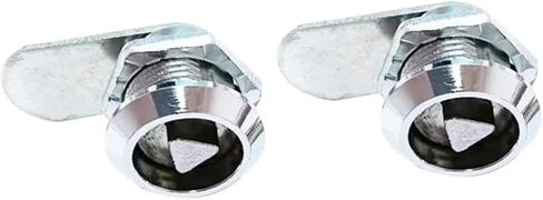 4pcs-16mm-no مفتاح MS705-16/20 قفلات خزانة سبيكة الزنك مع قفل قفل مفتاح قفل خزانة المكتب مربع خطاب كاميرا مثلث صغير. in Saudi Arabia