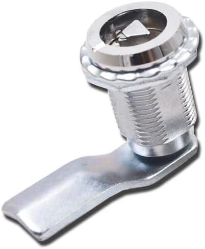 1Pcs Zinc Alloy Ordinary MS816 Triangle Key Mini Cam Lock Triangle Electric Cabinet Dustbin Lock Pull Tongue Mailbox Metal Gym Lockes in Saudi Arabia