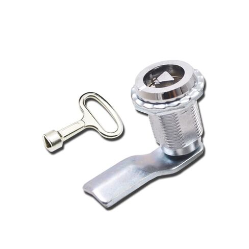 1Pcs Zinc Alloy Ordinary MS816 Triangle Key Mini Cam Lock Triangle Electric Cabinet Dustbin Lock Pull Tongue Mailbox Metal Gym Lockes in Kuwait