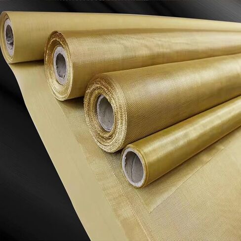 TIST Copper Mesh Sieve Filter Coarse Dense Gauze Mesh Radiant Copper Wire Mesh Copper Mesh Copper Mesh Rolls Copper Mesh Rolls(Brass 200mesh) in Saudi Arabia
