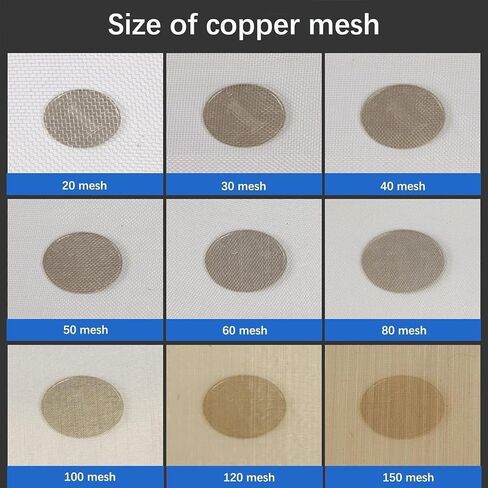 TIST Copper Mesh Sieve Filter Coarse Dense Gauze Mesh Radiant Copper Wire Mesh Copper Mesh Copper Mesh Rolls Copper Mesh Rolls(Brass 200mesh) in Saudi Arabia
