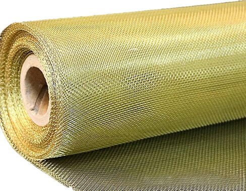 TIST Copper Mesh Sieve Yellow Copper Wire Mesh Anti-Static Copper Wire Mesh Can Be Used for Electromagnetic Signal Shielding Copper Mesh Rolls in Saudi Arabia