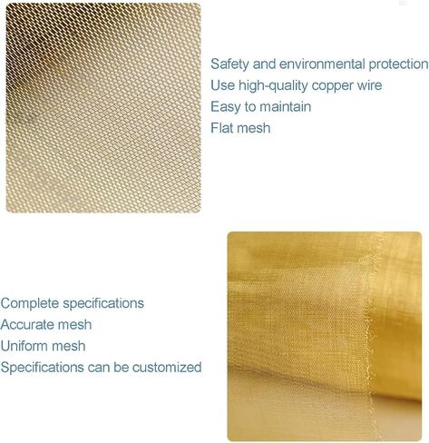 TIST Copper Mesh Sieve Copper Mesh Cloth Fine Mesh Shielding Mesh Copper Filter Mesh 200 Mesh Copper Mesh Rolls in Saudi Arabia