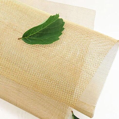 Copper Mesh Sieve Brass Mesh, Copper Mesh Filter Cloth, Electromagnetic Shielding Mesh Test Screen Copper Mesh Rolls(60mesh) in Saudi Arabia