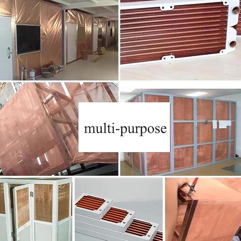 Copper Mesh Sieve Brass Mesh, Copper Mesh Filter Cloth, Electromagnetic Shielding Mesh Test Screen Copper Mesh Rolls(60mesh) in Saudi Arabia