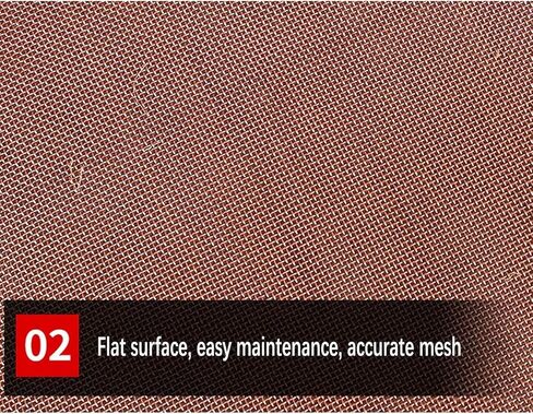 TIST Copper Mesh Sieve Metal Wire Mesh Roll Fine Wire Filter Mesh Gauze Mesh Radiant Copper Mesh Cloth Copper Mesh Filter for Home Factory Copper Mesh Rolls(Brass 30mesh) in Saudi Arabia