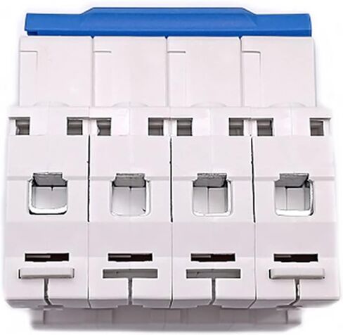 DIN Rail Mini Circuit Breaker 4 Pole 400V ~ مربع توزيع مفتاح الهواء المنزلي حماية المعدات الميكانيكية 72 مم MCB (اللون: 4p ، الحجم: 63A) in Kuwait
