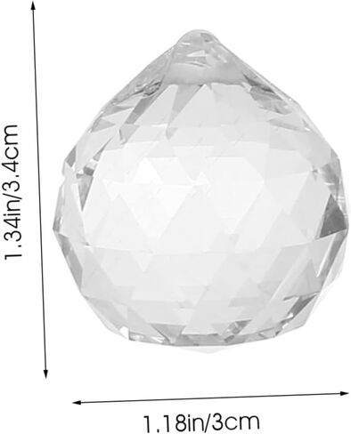 15pcs Crystal Hanging Prisms for Windows Diy Rainbow Maker Pendants جميلة صيادين الشمس للديكور المنزلي لحفل الزفاف والزينة Feng Shui in Saudi Arabia