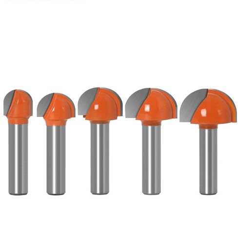 6/8mm ball snank الأنف الطاحونة مطحنة أجهزة التوجيه بت جولة Cove CNC Milling Cutter Radius Core Box Carbide Solid Carbid in Saudi Arabia
