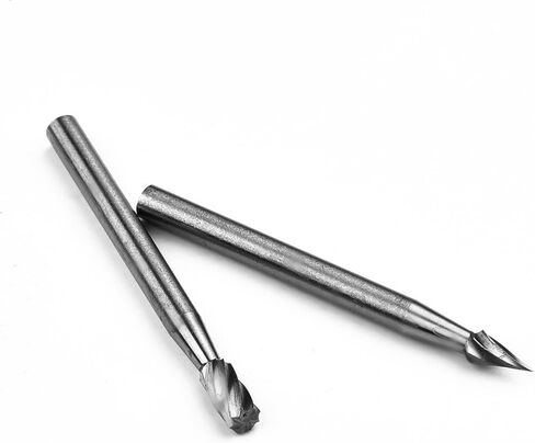 6Pcs HSS Routing Router Drill Bits Set Milling Cutter Rotary Burr Tool CNC Engraving Abrasive Tools Woodworking Metal Milling Cutter in Saudi Arabia