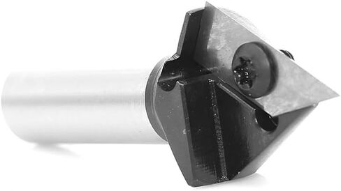 1/4 "1/2" 6 مم شانك CNC إدراج V-Groove جهاز التوجيه بت 60 درجة V بتات خشبية الشطب 3D نقش قواطع الطحن (6 ملم شانك) in Saudi Arabia