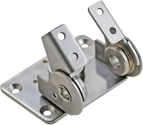 تدور الإمالة I-type torsion مفصلات مزدوجة المحور 304 معدات الفولاذ المقاوم للصدأ 1pcs in Kuwait