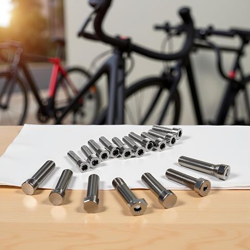 10 PCS Silver M5*15 BIKE BIKE BUNGE BOTTLE BOGHT BOMMS in Saudi Arabia
