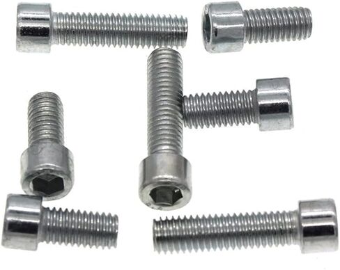 10 PCS Silver M5*15 BIKE BIKE BUNGE BOTTLE BOGHT BOMMS in Saudi Arabia