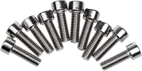 10 PCS Silver M5*15 BIKE BIKE BUNGE BOTTLE BOGHT BOMMS in Saudi Arabia