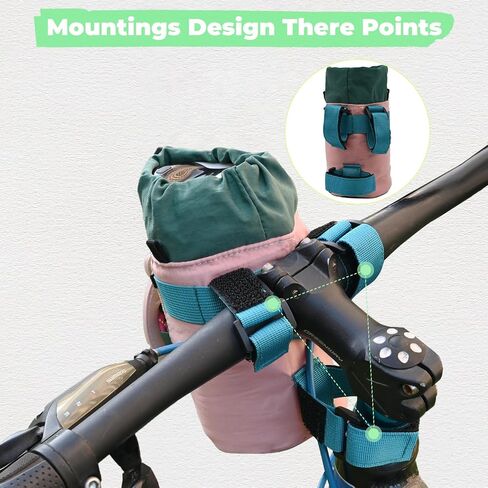 Cute Animals Bike Water Bottle Holder with Shoulder Straps, Universal Cycling Bicycle Drink Cup Cage for Kid's, Cruiser, Scooter, MTB, Road Bike (Rabbit) in Kuwait