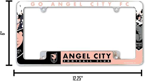 Rico Industries NWSL 12 "× 6" كروم في جميع أنحاء إطار لوحة ترخيص السيارات للسيارة/الشاحنة/سيارات الدفع الرباعي in Saudi Arabia