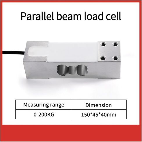 Load Cell Sensor Weight Measurement Single Point Beam HX711 AD Module Weight Sensor Electronic Scale 0-200KG in Saudi Arabia