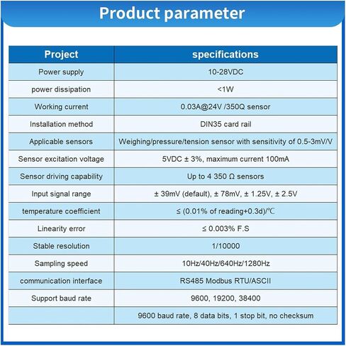 Beam Type Load Cell + Transmitter Amplifier with Display Test Compression Force Weight Pressure Sensor Range 20kg-2000kg(1T with Amplifier) in Saudi Arabia