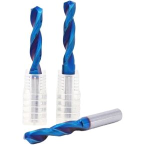 5mm-6.9mm Blue Spiral Flute Twist Drill Bit 1Pcs(6.4mm 1pc) in Kuwait