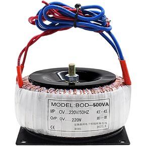 عزل سلامة المحولات الحلقية 500W 220 إلى 220 فولت إلى 220 فولت 1 إلى 1 الأسلاك النحاسية المقاومة للجهد والجهد in Kuwait