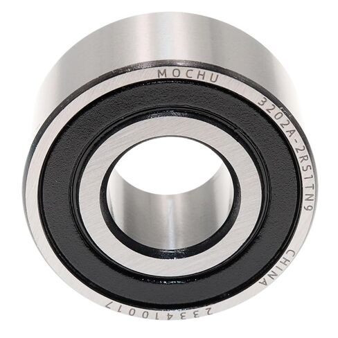 1PCS 3202A-2RS1TN9 15x35x15.9 محامل كرة ملامسة زاوي مزدوجة الصف مع الأختام in Kuwait