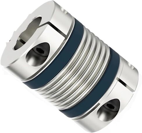 Shaft Coupling Bellows Flexible Motor Coupler Aluminium LB-B-D82L100 in Kuwait