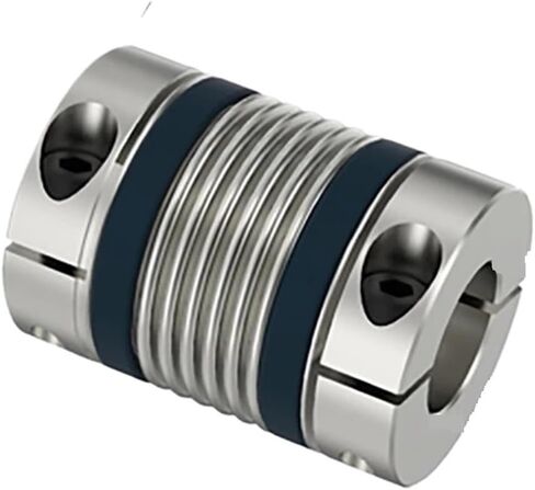 Shaft Coupling Bellows Flexible Motor Coupler Aluminium LB-B-D82L100 in Kuwait