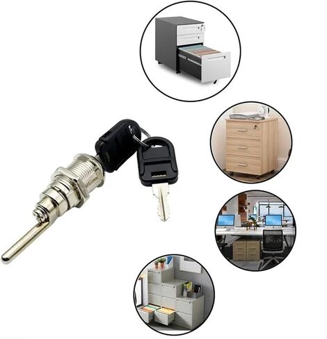 قفل درج مجلس الوزراء مع مفتاحين مختلفين عن مربع أدوات خزانة صندوق البريد MMS352 1pcs (رقم 1) in Kuwait