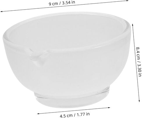 Cabilock و Glass Bowl Lab Bowl مجموعة زجاجية غير قابلة للانزلاق لاستخدام مختبر المطبخ in Saudi Arabia