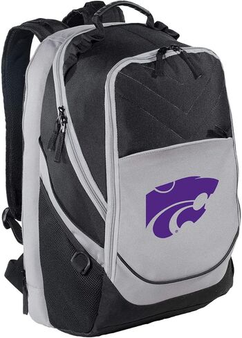 حقيبة كمبيوتر محمول على ظهره في Kansas State Backpack K-State (Black & Gray) in Saudi Arabia