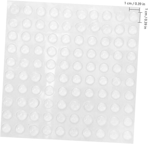 100pcs خزانة الوفير منصات لاصقة لقطاع عثرة أعمى لأساعد منخفضة غير انزلاق in Kuwait
