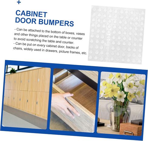 100pcs خزانة الوفير منصات لاصقة لقطاع عثرة أعمى لأساعد منخفضة غير انزلاق in Kuwait