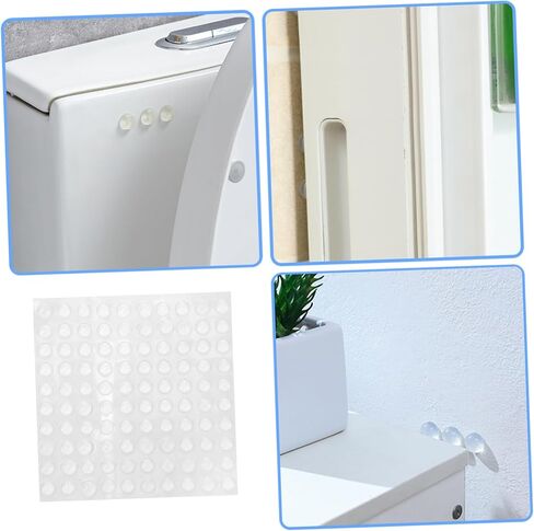 100pcs خزانة الوفير منصات لاصقة لقطاع عثرة أعمى لأساعد منخفضة غير انزلاق in Kuwait