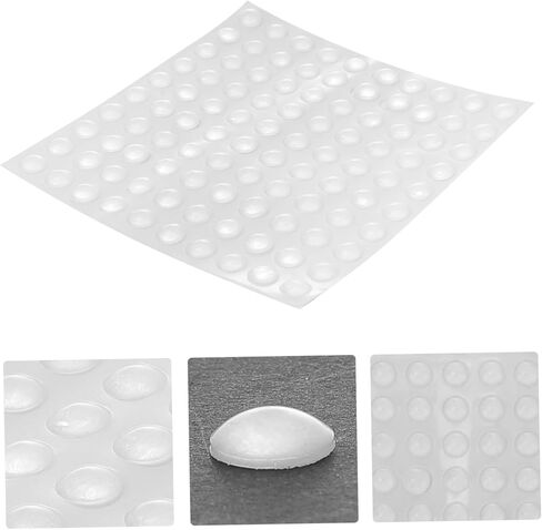 100pcs خزانة الوفير منصات لاصقة لقطاع عثرة أعمى لأساعد منخفضة غير انزلاق in Kuwait