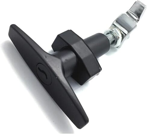 T Handle Cabinet Lock Black with Keys for Train Plane Locker Electrical Cabinet MMS201 1Pcs(Keyless) in Saudi Arabia
