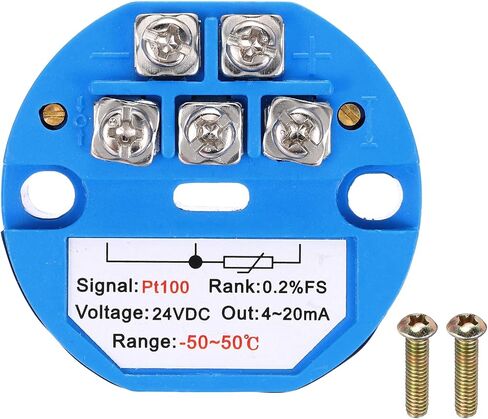 Meccanixity 0-600c RTD PT100 وحدة مرسل الاستشعار درجة الحرارة 4-20MA مضخم درجة الحرارة DC24V للوحدات الحرارية ، وحدات PLC in Kuwait