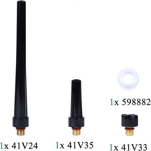 46Pcs TIG Gas Lens Kit Collet Body Assorted Size for WP9 20 25 TIG Welding Torch Accessories Built in Filter Better Filter Impurities Easy to Replace Good Quality in Saudi Arabia