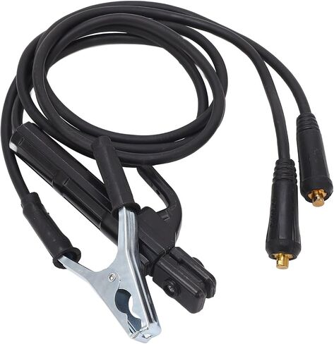 Good Hand Clearance Ground Clamp for Welder 30.0×25.0×5.0 Welding Electrode 200A Brass Iron Machine Ground Clamp Replacement Accessories with. 5Meter Cable Brass Iron in Saudi Arabia