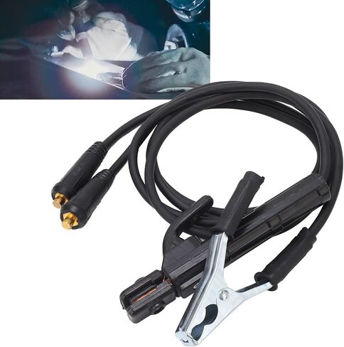 Good Hand Clearance Ground Clamp for Welder 30.0×25.0×5.0 Welding Electrode 200A Brass Iron Machine Ground Clamp Replacement Accessories with. 5Meter Cable Brass Iron in Saudi Arabia