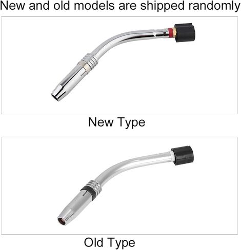 24KD Swan Neck Mig Torch Bend with Nozzle Nozzle Nozzle Cover Connecting Rod Welding Accessories with Nozzle 9 Mm Stainless Steel Brass in Saudi Arabia