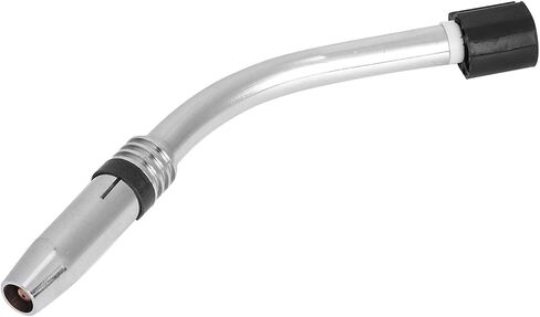 24KD Swan Neck Mig Torch Bend with Nozzle Nozzle Nozzle Cover Connecting Rod Welding Accessories with Nozzle 9 Mm Stainless Steel Brass in Saudi Arabia