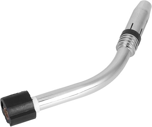 24KD Swan Neck Mig Torch Bend with Nozzle Nozzle Nozzle Cover Connecting Rod Welding Accessories with Nozzle 9 Mm Stainless Steel Brass in Saudi Arabia