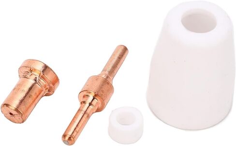 65pcs Torch Counstions Red Copper Ptfe Electrode Cups Kit Kit for TIG Lelding مناسبة لبنادق الشعلة PT 31 و 40 مع إكسسوارات عملية أقل in Saudi Arabia