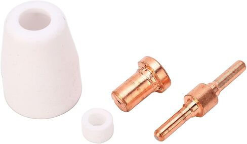 65pcs Torch Counstions Red Copper Ptfe Electrode Cups Kit Kit for TIG Lelding مناسبة لبنادق الشعلة PT 31 و 40 مع إكسسوارات عملية أقل in Saudi Arabia